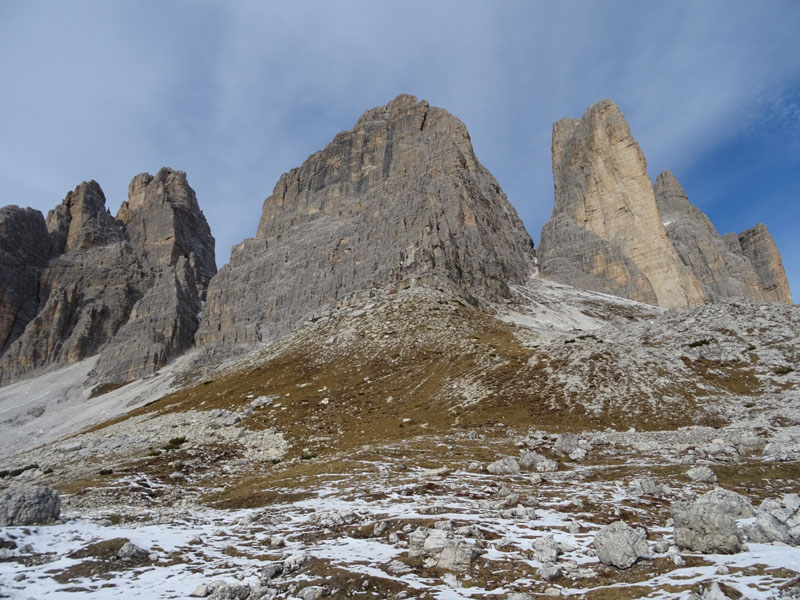 ai piedi delle....Tre Cime di Lavaredo